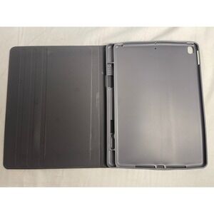 Heyday iPad 10.2-inch Folio Case with Pencil Holder Mauve Pink Stand Cover